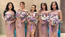 Kecantikan Pengiring Pengantin Wanita Mahalini Bikin Heboh Dunia Maya, Ini Profil Mereka