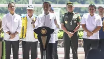 Presiden Joko Widodo Resmikan Bendungan Ameroro