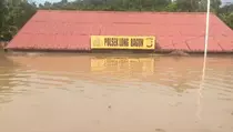 Banjir Parah di Mahakam Ulu, Ketinggian Air Capai Atap Rumah