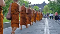 Mengenal Thudong Salah Satu Ritual Waisak yang Dilakukan Para Biksu