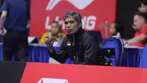 Pelatih Sebut Lapangan Berangin di Singapore Open Penyebab Jonatan dan Ginting Tersingkir