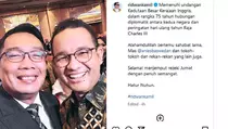 Unggah Video Bareng Anies, Sinyal Ridwan Kamil Bertarung di Pilgub Jakarta 2024?