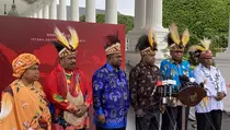 Temui Jokowi, Majelis Rakyat Papua Dukung Pembangunan IKN