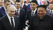 Kesehatan Kim Jong-un Diduga Memburuk karena Terengah-engah Saat Jalan dengan Putin
