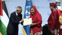 Wali Kota Semarang Hevearita Terima Penghargaan PBB karena Program Sanpiisan