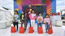 Intip Keceriaan Lomba Mewarnai Kategori Murid TK dan PAUD pada Semesta Berpesta 2024 di Pekanbaru