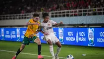Piala Asia U-17: Siuu, Gholy Selebrasi ala Ronaldo Seusai Cetak Gol ke Yaman