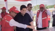 Kunjungan Menteri BUMN ke IKN, ADHI Pastikan Penyelesaian Proyek Sesuai Target
