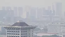 Kualitas Udara Jakarta Pagi Ini Terburuk Ke-2 di Dunia