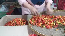Harga Cabai Rawit Merah di Pasar Kramat Jati Tembus Rp 80.000 Per Kilogram