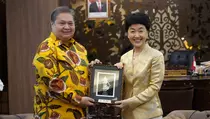 Airlangga dan Elite Partai Komunis Tiongkok Bahas Kerja Sama Ekonomi Indonesia-China