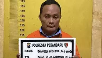 Palak Anggota TNI 35 Juta, Wartawan Gadungan di Pekanbaru Ditangkap