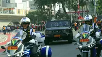Kirab Bendera Pusaka dan Teks Proklamasi Rampung, Arus Lalu Lintas di Bundaran HI Kembali Normal