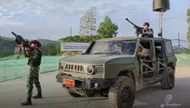 HUT ke-79 RI, Pindad Perkenalkan Senjata Anti-Drone SPS-1 & Maung MV3 Mobile Jammer di IKN