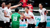 SEA V League: Sempat Tertinggal, Timnas Voli Putra Indonesia Menangi Duel Sengit Lawan Vietnam