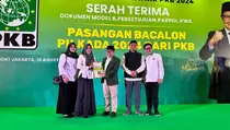 PKB Resmi Usung Ikfina Fahmawati-Sa'dulloh Syarofi pada Pilbup Mojokerto
