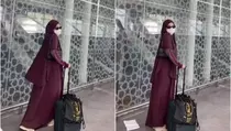 Azizah Salsha Umrah di Tengah Kabar Perselingkuhan, di Mana Pratama Arhan?