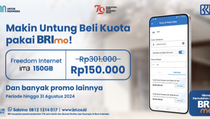 Beli Pulsa dan Paket Data dengan Mobile Banking BRImo, Ada Banyak Promo Seru Akhir Bulan