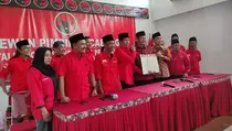 PDIP Usung Yuhronur-Dirham Maju Pilbup Lamongan