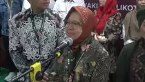 Rapat dengan Komisi VIII, Risma Pamit Mundur dari Jabatan Mensos
