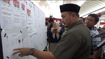 Ketua KPU Tinjau Simulasi Pencoblosan Kotak Kosong di Maros Sulsel