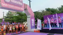 Meriahnya Amartha 10X Run di Senayan