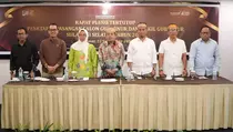 2 Pasangan Calon Gubernur Sulsel Siap Bertarung, KPU Batasi Jumlah Massa Simpatisan Saat Pengambilan Nomor