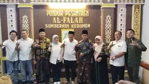 Ahmad Luthfi dan Lilis-Zaeni Minta Doa Restu di Pondok Pesantren Kebumen untuk Maju Pilkada 2024