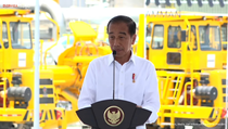 Resmikan Smelter PT Freeport, Jokowi Singgung Alotnya Negosiasi Awal