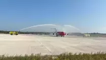 Pesawat Kepresidenan RJ-85, Maskapai Penerbangan Pertama yang Mendarat di IKN