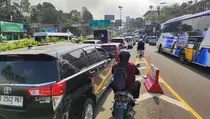 Puncak Bogor Tetap Jadi Pilihan Wisatawan meski Macet 3 Km