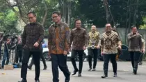 Rombongan Calon Wamen Tiba di Kediaman Prabowo Jalan Kertanegara