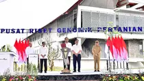 Resmikan Pusat Riset Genomik Pertanian di Sumut, Jokowi Dorong Peningkatan Produksi Pertanian Nasional