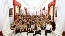 Jokowi Ucapkan Terima Kasih dan Sampaikan Permintaan Maaf kepada Kabinet Indonesia Maju