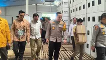 Polisi Cek dan Pastikan Keamanan di Gudang Logistik KPU Pekanbaru