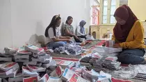 KPU Kota Batu Temukan 156 Surat Suara Rusak