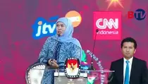 Debat Pilgub Jatim: Khofifah-Emil Pamer Prestasi 5 Tahun Terakhir