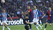 Liga Spanyol: Barcelona Unggul Telak atas Espanyol pada Babak 1