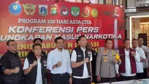 Polisi Bongkar Penyelundupan Narkoba Jaringan Malaysia, 207 Kilogram Sabu-sabu dan Ribuan Ekstasi Senilai Rp 418 Miliar Disita