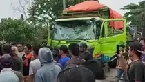 Polisi Tahan Sopir Truk Tanah Penabrak Pemotor di Teluknaga Tangerang