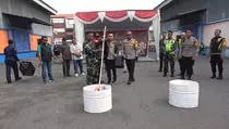 1.958 Surat Suara Rusak untuk Pilgub Jatim dan Pilbup Mojokerto Dimusnahkan