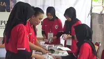 TPS Bernuansa Timnas Indonesia di Surabaya, Habis Coblos Dapat Makanan Gratis