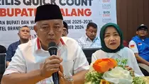 Pilbup Malang 2024: M Sanusi-Lathifah Shohib Menang Telak Versi Quick Count