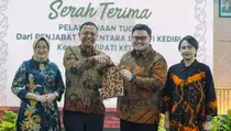 Usai Serah Terima Jabatan dari Pjs Bupati, Mas Dhito Aktif Kembali Menjabat Bupati Kediri