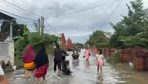 Banjir Melanda Mojokerto, Ketinggian Air Capai 1 Meter