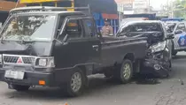 Kecelakaan Beruntun Libatkan 5 Kendaraan di Trenggalek, 2 Mobil Rusak Parah