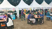 Libur Nataru, Warga Bogor Ramaikan Wisata Street Food Festival