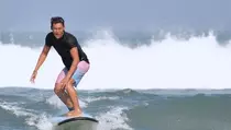 Peselancar Rio Waida Raih Runner-up di WSL Surf Abu Dhabi Pro