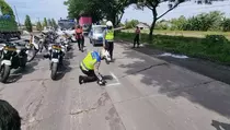 Jalur Pantura Demak Rusak Parah, Polres Demak Tingkatkan Patroli