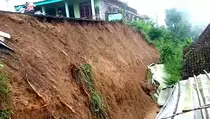8 Rumah di Lereng Merapi Boyolali Rusak Tertimpa Tebing Longsor
